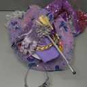 Meland Princess Dresses for Girls - Light Up Princess Costume for Little Girl, Halloween Costumes & Gift for Toddler (9-10 Years)