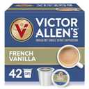 Victor Allen's Coffee French Vanilla Flavored Cappuccino Mix, 42 Count, Single Serve K-Cup Pods for Keurig K-Cup Brewers
