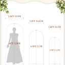Wedding Arch, Metal Arch Backdrop Stand, Balloon Arch Stand Wedding Frame for Ceremony Decoration (White, 6FT, 5FT, 4FT Arch Backdrop)