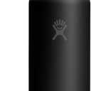 Hydro Flask Water Bottle - Insulated Stainless Steel - Wide Straw Lid, Non Spill, Leakproof in 40 Oz Tonal Black