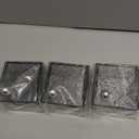 Qtip Holder Dispenser, 3 Pack Wall Mounted Plastic Cotton Pad Holder, Cotton Ball, Swabs, Floss, Makeup Organizers Containers for Vanity Bathroom