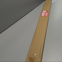 EXCLUSIVE HOME Torch 1" Curtain Rod and Coordinating Finial Set, Matte Bronze, Adjustable 66"-120"