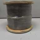 Thickened 1/4 Stainless Steel Cable, 400ft Wire Rope, 7X19 Strands Aircraft Cable, 6400lbs Breaking Strength, Zip Line for Heavy Duty Applications, Deck Railing, String Lights & Yard Zipline