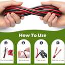 TYUMEN 18 Gauge Wire 100FT, 18/2 AWG Red Black Hookup Electrical Wire LED Strips Extension Cord 12V/24V DC Cable, 18AWG 2 Conductors Flexible Wire for LED Ribbon Lamp Tape Lighting