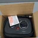 Space Heater, 1500W Electric Heaters Indoor Portable with Thermostat, PTC Fast Heating Ceramic Room Small Heater with Heating and Fan Modes for Bedroom, Office and Indoor Use (Black)