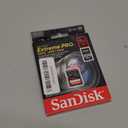 SanDisk 256GB Extreme PRO SDXC UHS-I Memory Card - C10, U3, V30, 4K UHD, SD Card - SDSDXXD-256G-GN4IN, Dark gray/Black