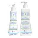 Mustela Baby Bath Time Gift Set - Baby Skin Care Essentials with Natural Avocado - Contains Hydra Bebe Body Lotion 10.14 fl. oz. & Gentle Cleansing Gel 16.9 fl. oz. - 2 Items Set