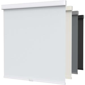 Cordless Blackout Roller Shades for Windows with Valance, Thermal Insulated UV Blocking Fabric, Cordless Window Blinds for Bedroom & Living Room, Easy Install, 30" W x 72" H, White