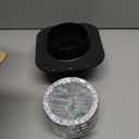 Hon&Guan Magnetic Dryer Vent Coupling Connector Kit DV180 with 6-Ply 4" 3ft Aluminum Foil Dryer Vent Hose for Tight Space & 2 Clamps(Black)