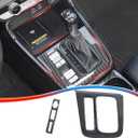 MUXEE for Honda CRV CR-V 2023 2024 2025 2026 -Car Center Console Frame Cover ABS Gear Shift Panel Frame Carbon Fiber Sport Interior Accessories