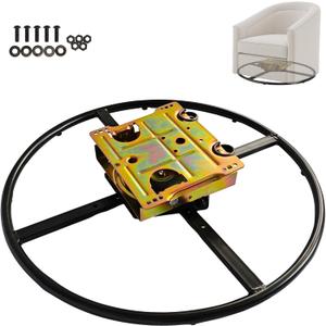 27" Heavy Duty Recliner Round Swivel Ring Base with Rocker Plate for Recliner Sofa Chair Replacement Kits