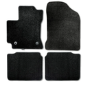 Floor Mats for Toyota Corolla 2012 2013 2014 2015 2016 2017 2018 - Custom 3D Fit - 1st and 2nd Row Set - Rubber Anti-Slip Backing - Heavy Duty 22oz Carpet Mat - All Weather Car Liner Floormats