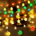 8 Pcs Valentines String Lights, 160 ft 340 LED Battery Operated Lights Hanging Fairy Light for Valentines St. Patrick's Day Indoor Outdoor Holiday Garden Bedroom Office Room Party Decor