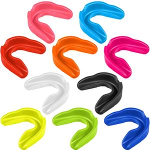 Sport Mouth Guards Gum Teeth Armor Game Guard for Boxing Basketball Football Hockey Karate Basketball Rugby Match (Multiple Color)