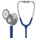 3M Littmann Classic III Monitoring Stethoscope, 5622, More Than 2X as Loud, Weighs Less, Stainless Steel Chestpiece, 27" Navy Blue Tube