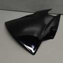 Motorcycle 18.4" Windscreen Windshield Replacement for Kawasaki Ninja500 Ninja 500 SE 2024 2025 2026 PC Windscreen Double Bubble (Black)