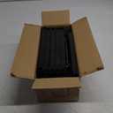 Kitsure Extra-Long Shoe Rack for Closet, Shoe Organizer for Front Door Entrance, Stackable Shoe Shelf, Detachable Closet Organizers and Storage, 39.0" Wide - 3 Tier, Black