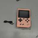 Retro Handheld Games Console Built-in 400 Video Games, Portable Handheld Emulator with 3.0 Inch Screen, Mini Travel Retro Gaming Consle (Pink)