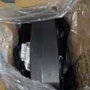 Comfort Zone Indoor Space Heater with Adjustable Thermostat, Fan Forced, Electric, Overheat Protection, Safety Tip-Over Switch, Energy Efficient, Ideal for Home, Bedroom, & Office, 1,500W, CZ45EBK (Black)