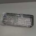 Kitsure Shower Caddy - 2 Pack Adhesive Shower Organizer, Rustproof Metal Shelves, No-Drill Bathroom Organizers and Storage, Silver Grey, Large