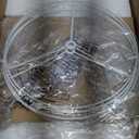 Cinkeda Boho Table Lamps Set of 2, Farmhouse 3-Way Dimmable Touch Nightstand Lamp with 2 USB Charging Ports, White Vintage Bedside Lamp for Bedroom Living Room End Table (Bulbs Included) (Cream)