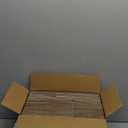 Calenzana 8x5x3 Shipping Boxes Set of 40, White Corrugated Cardboard Box for Mailing Packing Gifts Small Business