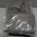 Under Bed Storage Bins - Pack Of 4 Under The Bed Storage Containers For Clothes, Blankets, Winter Clothing, & Shoes - Underbed Storage Containers With Handles, Dual Zippers, & Clear Top (Gray)