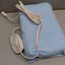 Sunbeam XL Heating Pad for Back Neck and Shoulder Pain Relief with Sponge for Moist Heating Option Extra Large 12 x 24" Blue