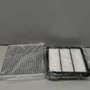 Engine+Cabin Air Filters Fit Honda Civic 22-26, Accord 23-25, CR-V CRV 23-26 (ALL ONLY FIT 1.5L) Engine Filter Replace Cabin Filter Accessories# CF11182 17220-64A-A00 (Not for Hybrid 2.0L!)