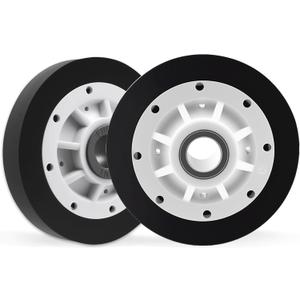 37001042 Dryer Drum Support Roller Kit Compatibe with Whirl-pool Dryers Replaces WP37001042 AP6008773 PS11741913 14218934 500214P - 2 Pack