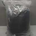 CozyLux Queen Comforter Set Black, 7 Pieces Bed in a Bag, Black Comforter Queen Size, All Season Bedding Sets with Stitch Quilted Comforter, Flat Sheet, Fitted Sheet, Pillowcases