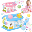 Toys for 3 Year Old Girl Gifts, First Birthday Gifts for Girls Boys, Learning Montessori Toddler toys with Learning and Playing, Educational Musical Baby toys 3 4 5 6 Year Old