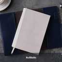 TIEFOSSI Diary with Lock, Vintage Sun Journal with Lock for Women Men, A5 Refillable Locked Notebook for Writing, 224 Numbered Pages (Blue)