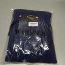 WOOSEA Women's Scoop Neck Sleeveless Split Bodycon Mermaid Evening Cocktail Long Dress (Blue, M)