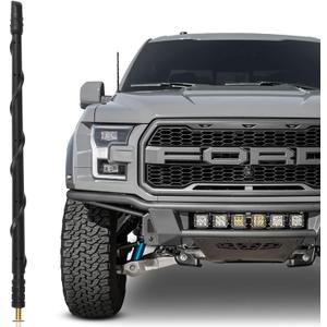 VOFONO 13 Inch Antenna for Ford F150 2009-2026, F250 F350 2017-2026, Flexible Rubber Truck Antenna Short Replacement F-150 F250 F350 Accessories