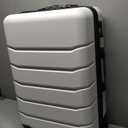 OLIXIS 3-Piece Luggage Set, 20/24/28 Inch Hardside Suitcases with Spinner Wheels, Lightweight ABS Hard Shell Travel Luggage, TSA Approved Lock, Expandable Carry-On & Checked LuggageWhite