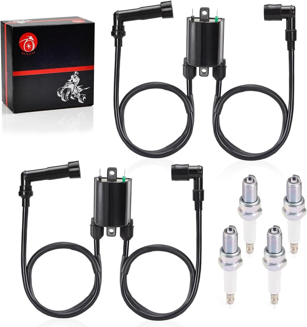 Ignition Coil & Spark plug for Kawasaki VN1500 Vulcan 1500 1996-2008