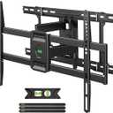 USX MOUNT UL Listed TV Wall Mount for 42"-85" TVS, Fits 16" 18" or 24" Studs, Full Motion Wall Mount Swivel Tilt Extension TV Bracket with Dual Articulating Arms, Max VESA 600x400mm, Load 110lbs