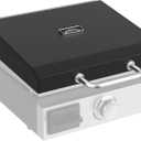 Upgraded Griddle Hinged Lid for 17" Blackstone 1971 1832 1814 1900 1650 1819 2142 1945 1939 1867 and More, Hard Cover Hood with Thermometer for Blackstone 17 Inch Griddle Accessories