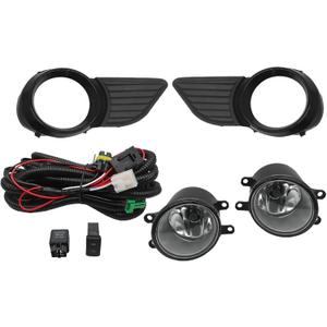 Fog Lights Compatible with Sienna 2011-2017 Left & Right Side Lamp with Covers + Switch + Wiring Kit Replace 8121008020 8122008020 Not Fit SE/SE Premium Models