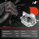 A-Premium Disc Brake Caliper Assembly with Bracket Compatible with Toyota and Lexus Models - Camry 1997-2001, Avalon, Solara, ES300, L4 2.2L, L4 2.4L, V6 3.0L - Front Driver and Passenger Side