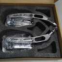 Chrome 8mm Rearview Mirrors for Touring Road Glide FLTRX Electra Glide FLHT Road King FLHR Street Glide FLHX Sportster Dyna Softail models 1982-2023