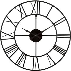 La Crosse Clock Co. 20-inch Metal Tower Wall Clock