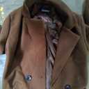 Long Wool Coats for Women
 Size S, color Brown