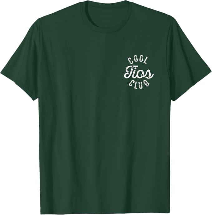 Cool Tios Club for Men - Uncle in Spanish T-Shirt, Large