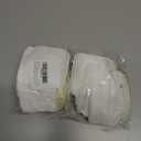 2 x 30pcs Castor Oil Belly Button Patch, Non-Woven Fabric 2.76x2.76in Castor Oil Cover Pads Good Absorbency Organic Cotton Disposable Self-Adhesive Pack Wrap No Leakage (Oil Not Included)