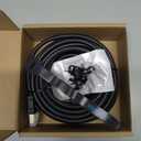 Vabogu Cat 8 Ethernet Cable, Heavy Duty High Speed Internet Network Cable, Multiple Size Options, 26AWG, 2000MHz 40Gbps with Gold Plated RJ45 Connectors, Shielded for Indoor & Outdoor Use, 25FT