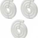 9-100-3102 6 Ft Cuffless Feed Hose for Polaris 360 Pool Cleaner, 3 Pack | 11/2" Diameter HeavyDuty Corrugated Replacement Hose for 360 VacSweep PressureSide Inground Pool Cleaner Parts