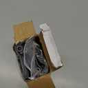 3 Pack Self Closing Door Hinges 4 Inch, Matte Black Spring Loaded Hinges with 1/4'' Radius Corners, Adjustable Tension for Garage, Front Door, for Left and Right Hand Door, UL Listed