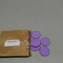 PATIKIL 2 inch Plastic Book Binding Discs, 12 Pack Discbound Expansion Discs Round Binder Rings for DIY Notebook Planner, Purple